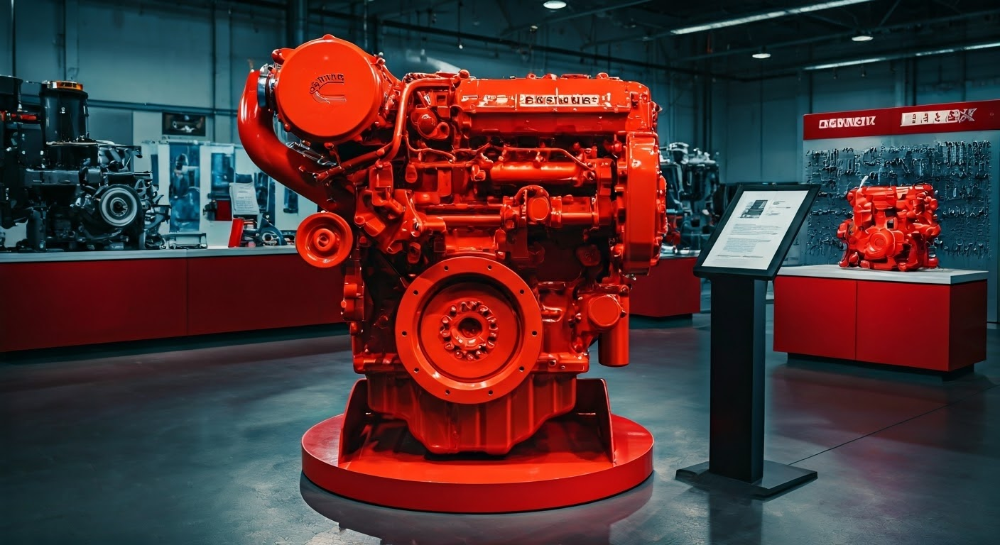 Brand new Cummins ISX engine